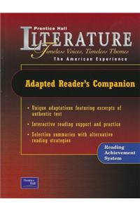 Prentice Hall Literature Timeless Voices Timeless Themes 7 Edition Adapted Reader's Companion Grade 11 2002c
