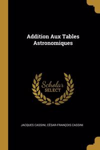Addition Aux Tables Astronomiques