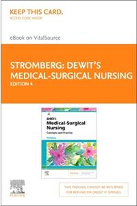 Dewit's Medical-Surgical Nursing Elsevier eBook on Vitalsource (Retail Access Card)