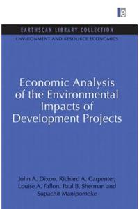 Economic Analysis of the Environmental Impacts of Development Projects