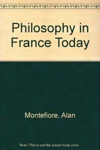 Philosophy in France Today