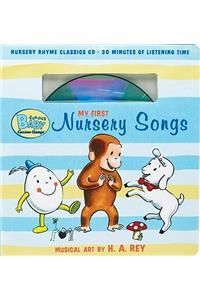 Curious Baby My First Nursery Songs (Curious George Book & CD)
