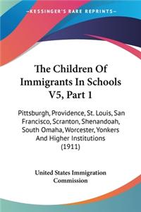 The Children Of Immigrants In Schools V5, Part 1