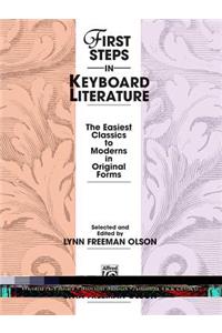 First Steps in Keyboard Literature