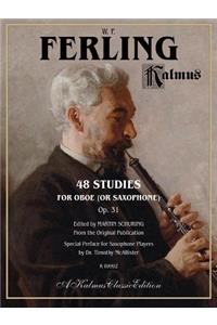 48 Studies for Oboe (or Saxophone)