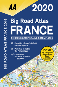 Big Road Atlas France 2020