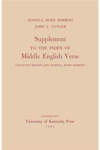 Supplement to the Index of Middle English Verse