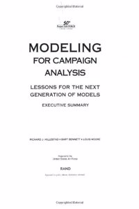Modeling for Campaign Analysis