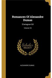 Romances Of Alexandre Dumas