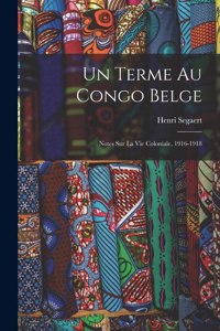 terme au Congo Belge