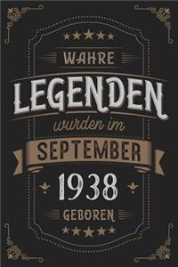 Wahre Legenden wurden im September 1938 geboren