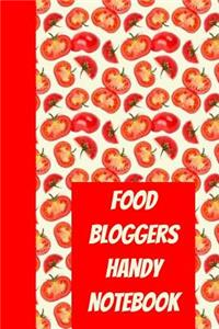 Food Bloggers Handy Notebook