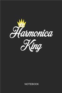 Harmonica King Notebook