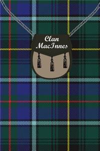 Clan MacInnes Tartan Journal/Notebook