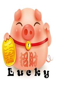 Notizbuch Lucky Schweinchen