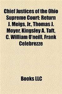 Chief Justices of the Ohio Supreme Court