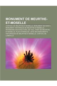 Monument de Meurthe-Et-Moselle