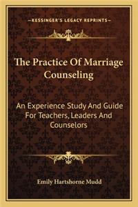 Practice of Marriage Counseling