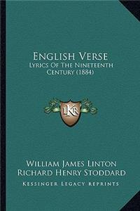 English Verse