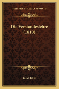 Verstandeslehre (1810)