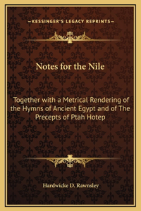 Notes for the Nile