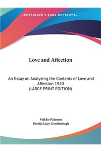 Love and Affection