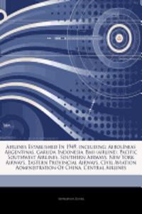 Articles on Airlines Established in 1949, Including
