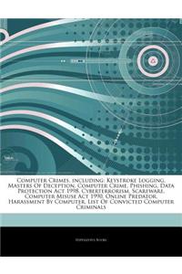 Articles on Computer Crimes, Including: Keystroke Logging, Masters of Deception, Computer Crime, Phishing, Data Protection ACT 1998, Cyberterrorism, S