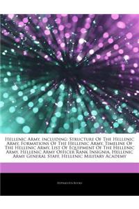 Articles on Hellenic Army, Including