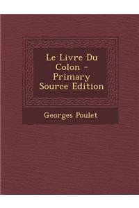 Le Livre Du Colon