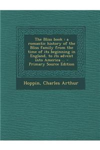 The Bliss Book