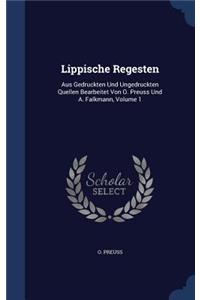 Lippische Regesten