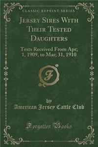 Jersey Sires with Their Tested Daughters