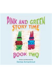 Pink and Green Story Time