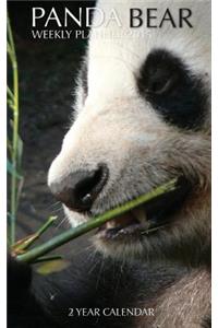 Panda Bear Weekly Planner 2015
