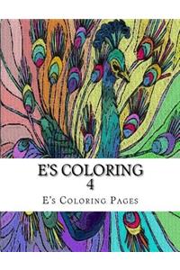 E's Coloring 4