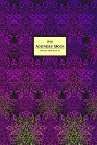 Large Address Book - Office/Desk 8.5 x 11