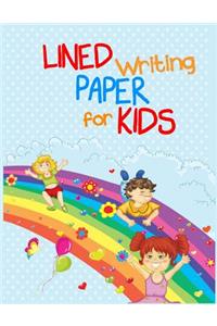 Lined Writing Paper For Kids
