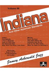 Jamey Aebersold Jazz -- Indiana and Other American Standards, Vol 80