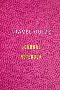 Universal travel guide notebook for all generation the diary journal of places and monuments to visit 6*9 with 105 pages