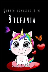Questo quaderno è di Stefania