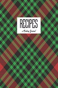 Recipes a Cooking Journal