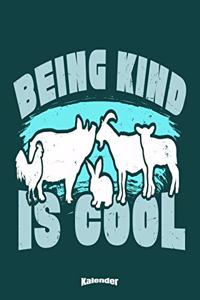 Mein Veganer Being Kind Is Cool Kalender