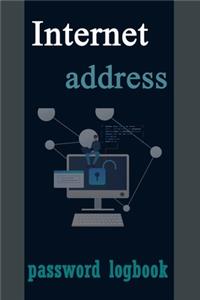 Internet address password logbook