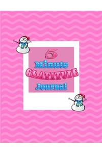 5 minute gratitude journal