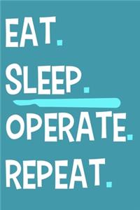 Eat. Sleep. Operate. Repeat.