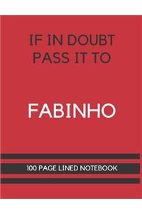If In Doubt Pass It To Fabinho