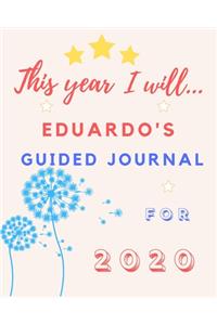 This Year I Will Eduardo's 2020 Guided Journal