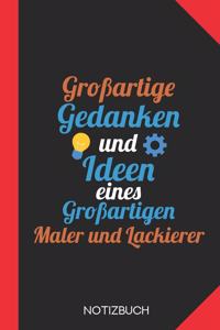 Großartige Gedanken eines Maler und Lackierer