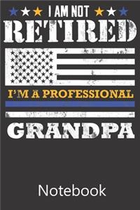 I am Not Retired I'm a Professional Grandpa